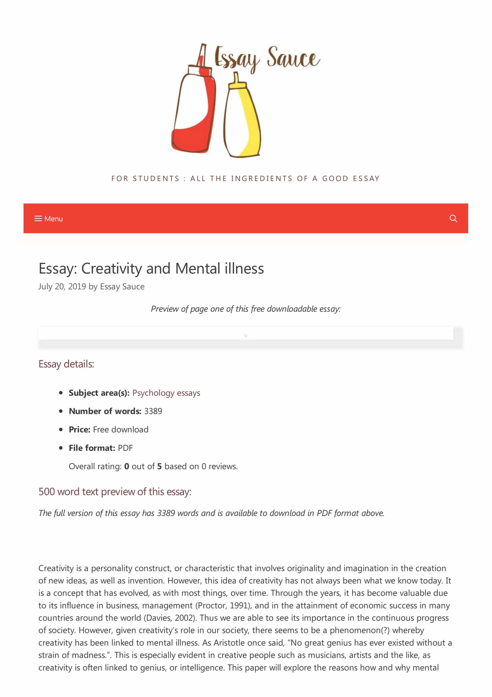 Реферат: The Social Model Of Mental Illness Essay